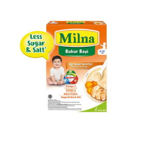 3689 Milna Bubur Bayi 6 Sup Ayam Wortel 120g