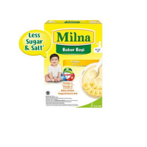 3691 Milna Bubur Bayi 6 12 Bulan Pisang 120g