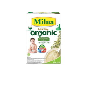 3695 Milna Bubur Bayi Organic 6 Kacang Hijau 120g
