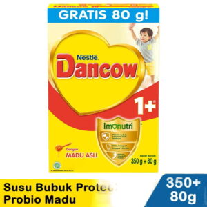 3840 Dancow 1 Susu Bubuk Protectus Probio Madu 350g 80g