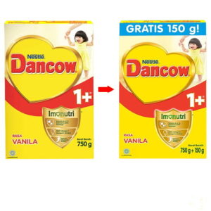 3843 Dancow 1 Susu Bubuk Protectus Probio Vanila 750g 150g
