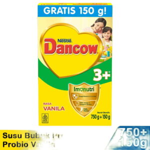 3847 Dancow 3 Susu Bubuk Protectus Probio Vanila 750g 150g