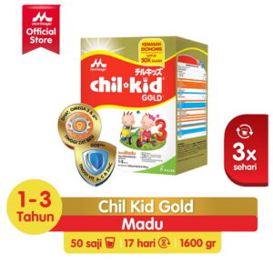 3862 Morinaga Chil Kid Susu Pertumbuhan 3 Madu Box 4x400g