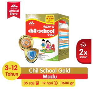 3868 Morinaga School Susu Pertumbuhan 4 Madu 1600g