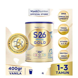 3889 S 26 Procal Gold Susu Bubuk Pertumbuhan 3 Vanilla 400g