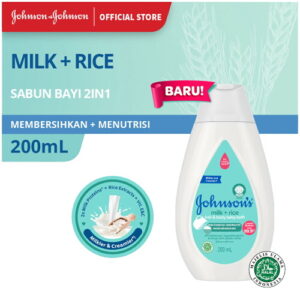 3980 Johnsons Baby Milk Bath Btl 200ml