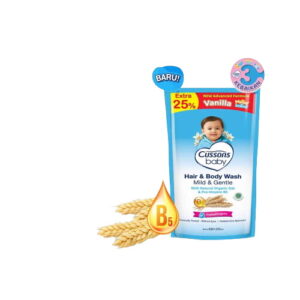 3999 Cussons Baby Hair Body Wash Mild Gentle 600 150ml