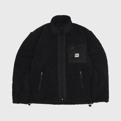 Merk Jaket Bulu Pria & Wanita - Epidemic Jacket Sherpa Gurten Black Jaket Bulu Terbaik Pria & Wanita - Epidemic Jacket Sherpa Gurten Black