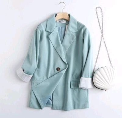 Blazer Wanita Korea Cantik & Modern - Susana ID Korean Blazer Premium Longsleeve T072