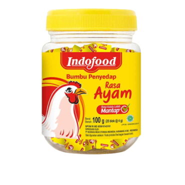 Bumbu kaldu yang telah dikemas dan siap disimpan