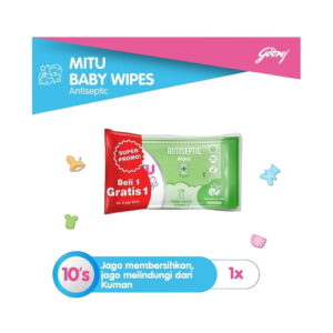 4096 Mitu Baby Soft Care Wipes 10 S Antiseptic Pck