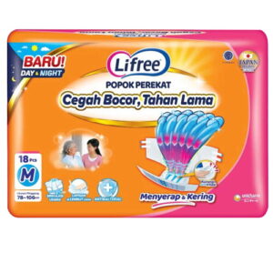 4348 Lifree Popok Perekat 18 S Bag Medium