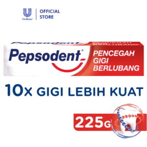 4434 Pepsodent Pasta Gigi White Tub 225g