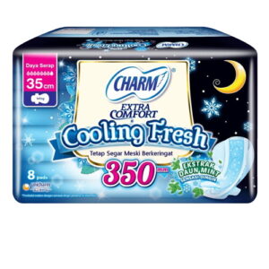 4509 Charm Pembalut Cooling Fresh 8 S Night Wing 35cm