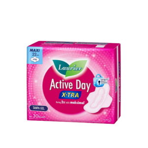 4512 Laurier Pembalut Active Day E Xtra Wing Pck 30 S