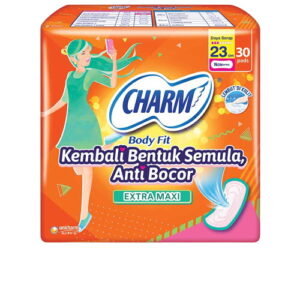 4524 Charm Pembalut Wanita Body Fit 30 S Extra Maxi Pck