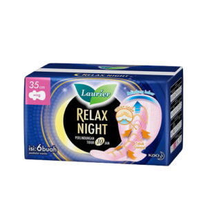 4539 Laurier Pembalut Wanita 6 S Relax Night Bag 35cm