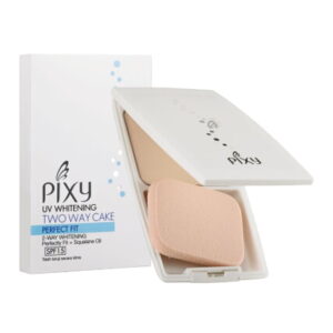 4960 Pixy Two Way Cake Uv Whitening White Cream Pcs 12 2g
