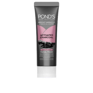 4980 Ponds Pembersih Wajah Facial Foam Pure Bright Charcoal 100g