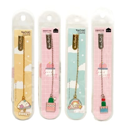 Scoop Bookmark Pelangi 41215100 Pembatas Buku Lucu, Aesthetic & Unik - Scoop Bookmark Pelangi 41215100