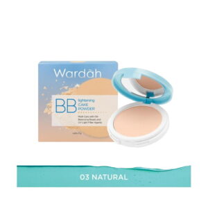 5093 Wardah Lightening Bb Cake Powder 03 Natural 11g