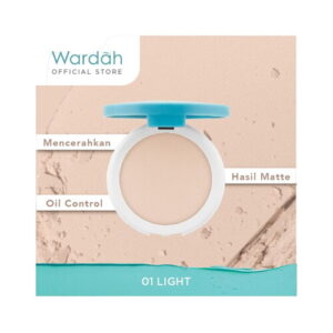 5094 Wardah Lightening Bb Cake Powder Ref 01 Light 11g