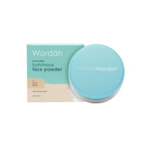5116 Wardah Luminous Face Powder 01 Light Beige Pcs 30g