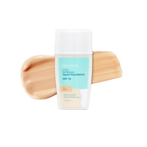 5119 Wardah Luminous Liquid Foundation 04 Natural Btl 40ml