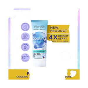 5123 Wardah Perfect Bright Cooling Bright Jelly Facial Foam 100ml