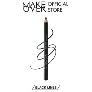 5186 Make Over Eye Brow Pencil Black Lines 1 14g