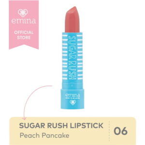 5264 Emina Sugar Rush Lipstick Peach Pancake Pcs 3 8g