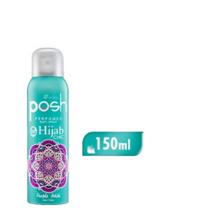 5482 Posh Body Spray Perfumed Hijab Chic Purple Wish 150ml