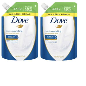 5514 Dove Body Wash Deeply Nourishing 2x400ml