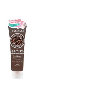 5532 Hanasui Body Spa Exfoliating Gel Coffee 300ml