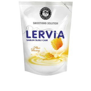 5540 Lervia Sabun Susu Cair Smoothing Plus Honey 400ml