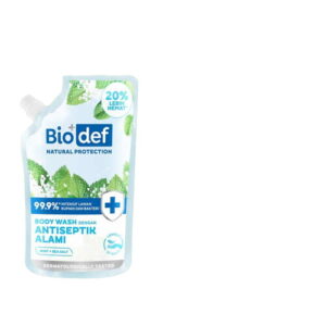 5542 Biodef Natural Protection Body Wash Mint Sea Salt 400ml
