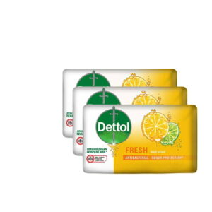 5573 Dettol Sabun Mandi Anti Bakteri Fresh 3x100g
