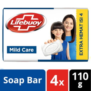 5576 Lifebuoy Sabun Mandi Multipack 45593 Mild Care Bdd 4x110g