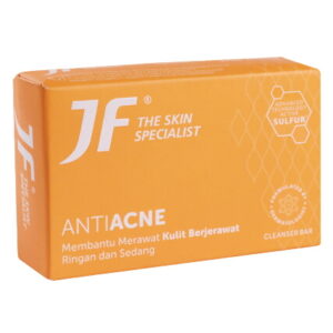 5579 Jf Sabun Mandi Sulfur 10 Acne Treatment Bar 90g