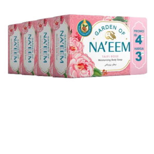 5608 Na Eem Moisturizing Body Soap Taifi Rose 4x65g