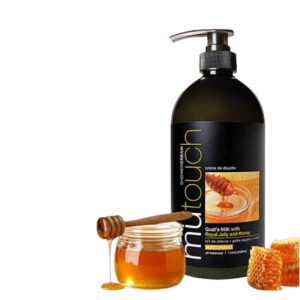 5691 Mutouch Shower Cream Goat S Milk Ryl Jelly Honey Btl 1000ml