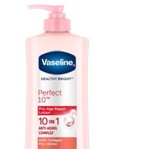 5724 Vaseline Body Lotion Healthy White Perfect 10 Btl 400ml