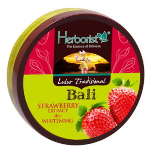 5761 Herborist Lulur Tradisional Bali Strawberry 100g