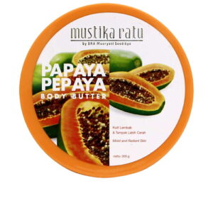 5781 Mustika Ratu Body Butter Pepaya Pot 200g