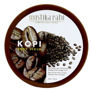 5782 Mustika Ratu Body Scrub Kopi Pot 200g