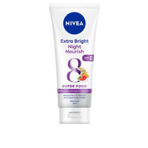 5788 Nivea Body Serum Extra Bright Night Nourish 180ml