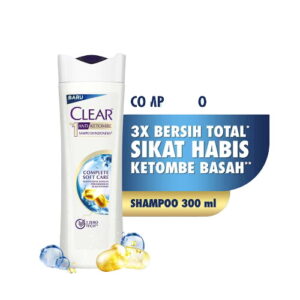 5872 Clear Shampoo Anti Dandruff Complete Soft Care 320ml