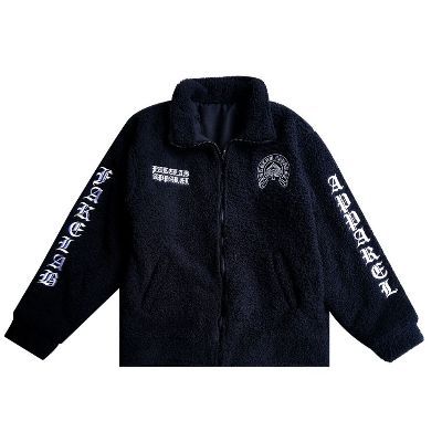 Merk Jaket Bulu Pria & Wanita - Fakelab - Sherpa Jacket Spade Black Jaket Bulu Terbaik Pria & Wanita - Fakelab - Sherpa Jacket Spade Black