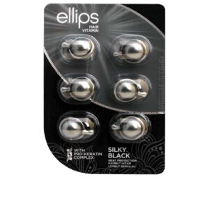 6036 Ellips Hair Vitamin Pro Keratin Silky Black 6x1ml