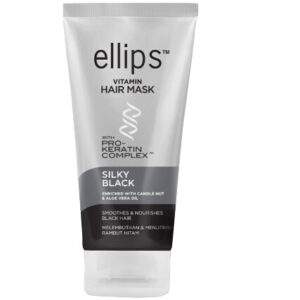 6045 Ellips Vitamin Hair Mask Pro Keratin Silky Black 120g